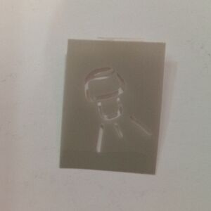 Beige Stencil for Creative Projects